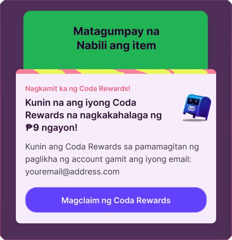 Ang Coda Rewards – Codashop Philippines.